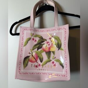 TED BAKER LONDON | Blushing Pink Small Icon Plastic Tote Bag